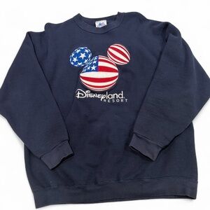 Disney Navy Blue Disneyland Resort Sweatshirt
